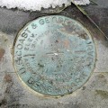 NGS Bench Mark Disk HALLSTEAD