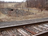 General view of the area and box culvert.
