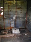 Penelec equipment shed, inside view.