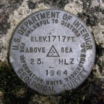 USGS Bench Mark Disk 25 HLZ