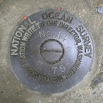 National Ocean Survey Tidal Benchmark 841 3320 TIDAL 14