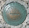 NGS Reference Mark Disk WHITEFACE MTN RM 1