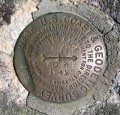 NGS Reference Mark Disk WHITEFACE MTN RM 2