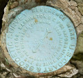 NGS Reference Mark Disk TT 14 D=STONY MAN RM 2