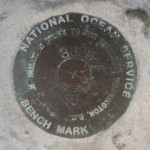 National Ocean Survey Tidal Benchmark 841 3320 TIDAL F