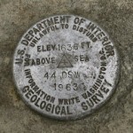 USGS Bench Mark Disk 44 DSW