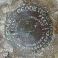 NGS Tidal Bench Mark Disk D 70 RESET 1936