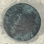 Army Corps of Engineers Survey Mark 3803 FCE