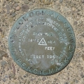 USGS Bench Mark Disk RESET 1950