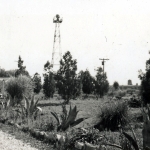 The beacon tower in 1943.