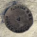 Florida DOT Tidal Bench Mark Disk 872 4353 E TIDAL