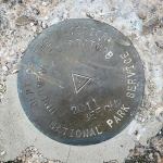 National Park Service Triangulation Station Disk BEECH